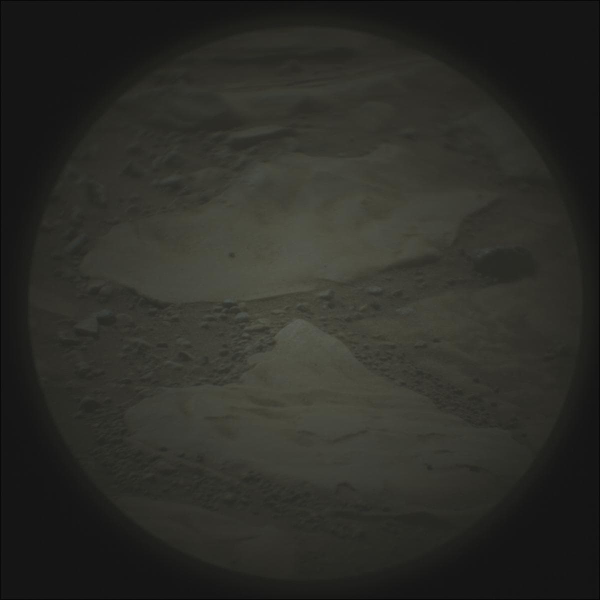 Foto de Marte da câmera SUPERCAM_RMI