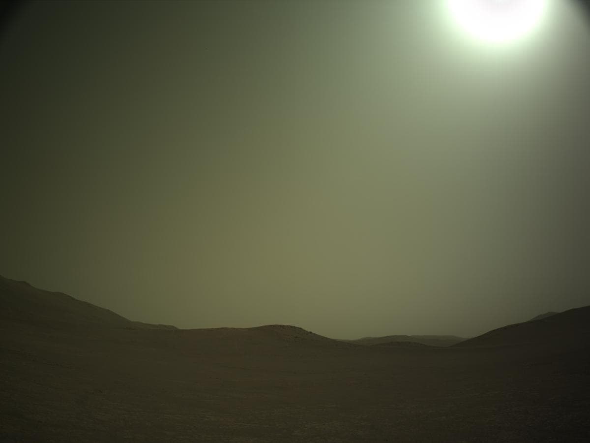 Foto de Marte da câmera NAVCAM_LEFT