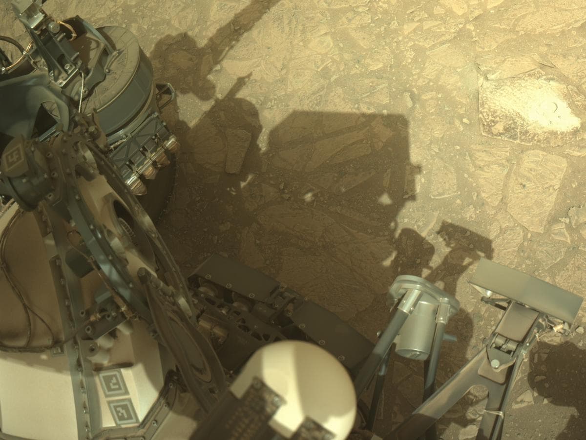 Foto de Marte da câmera NAVCAM_RIGHT