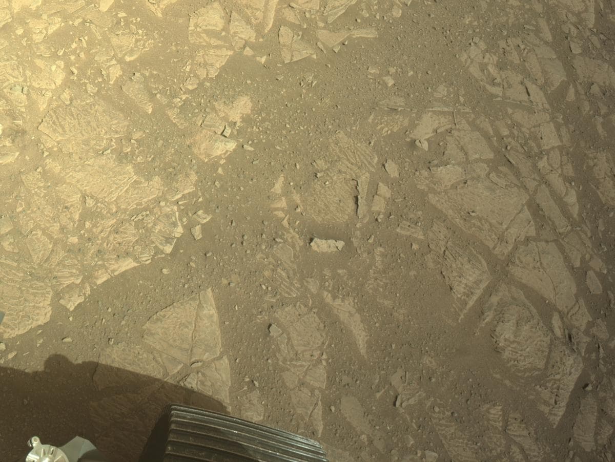 Foto de Marte da câmera NAVCAM_RIGHT