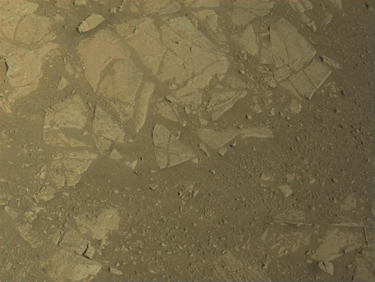 Foto de Marte da câmera NAVCAM_RIGHT