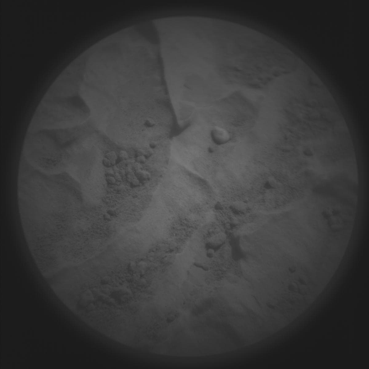 Foto de Marte da câmera SUPERCAM_RMI