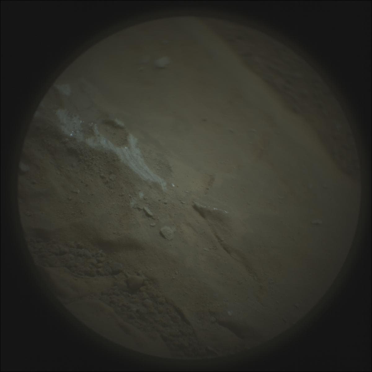 Foto de Marte da câmera SUPERCAM_RMI