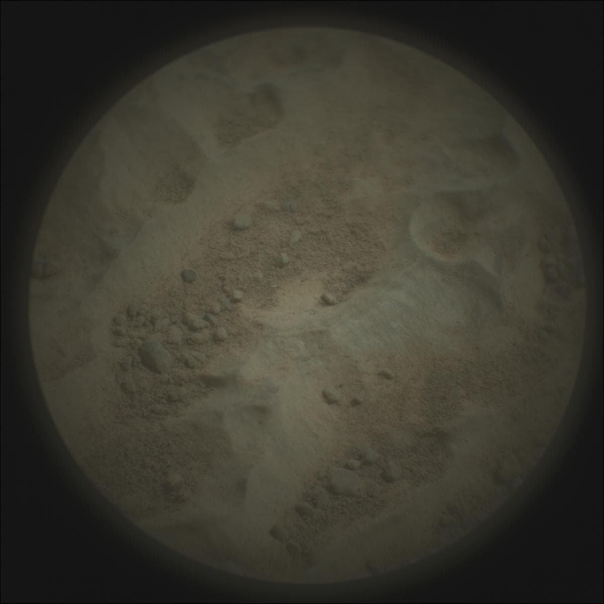 Foto de Marte da câmera SUPERCAM_RMI