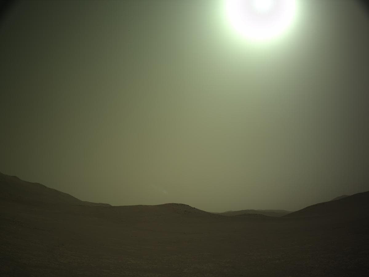 Foto de Marte da câmera NAVCAM_LEFT