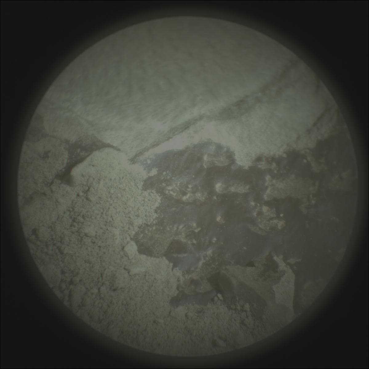 Foto de Marte da câmera SUPERCAM_RMI