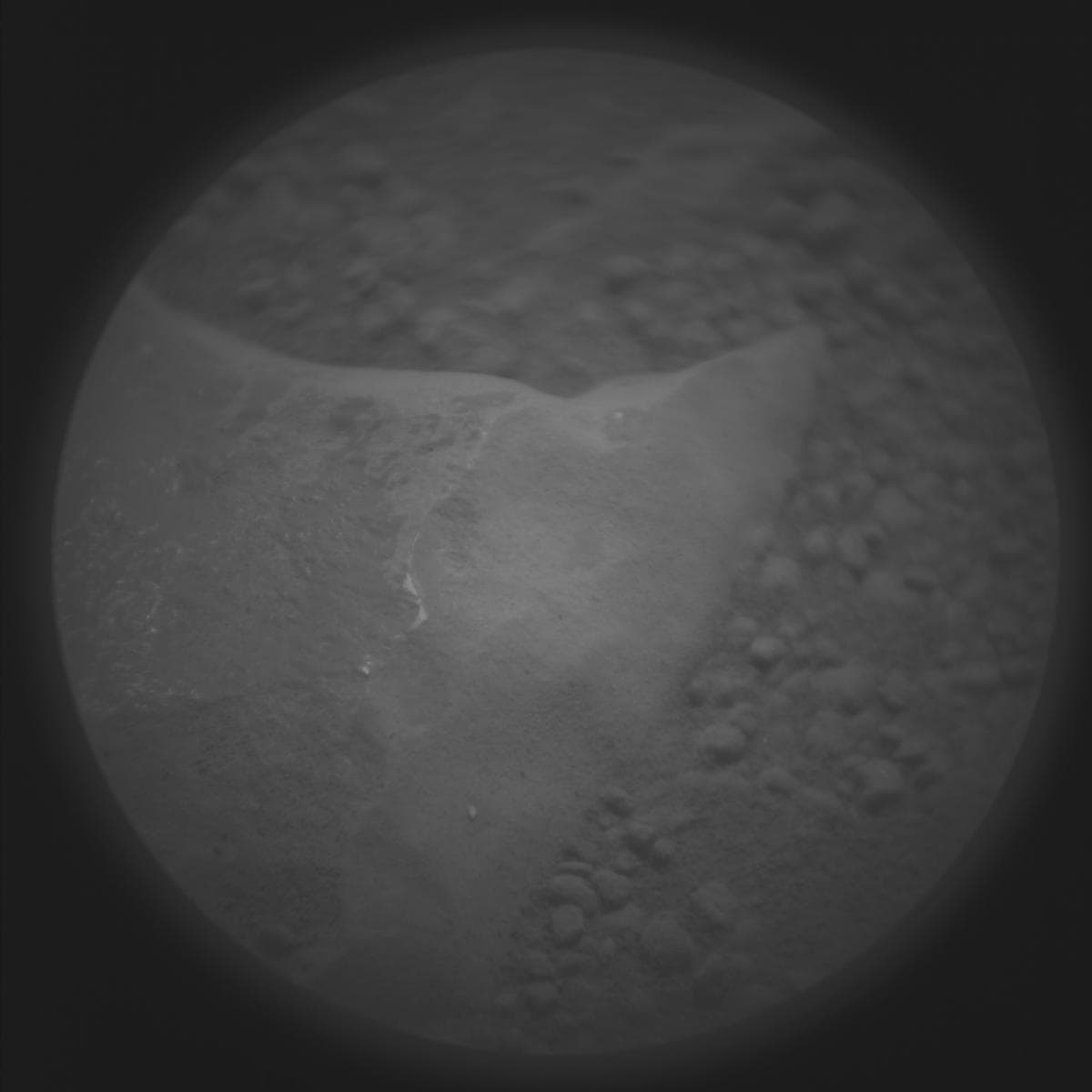 Foto de Marte da câmera SUPERCAM_RMI