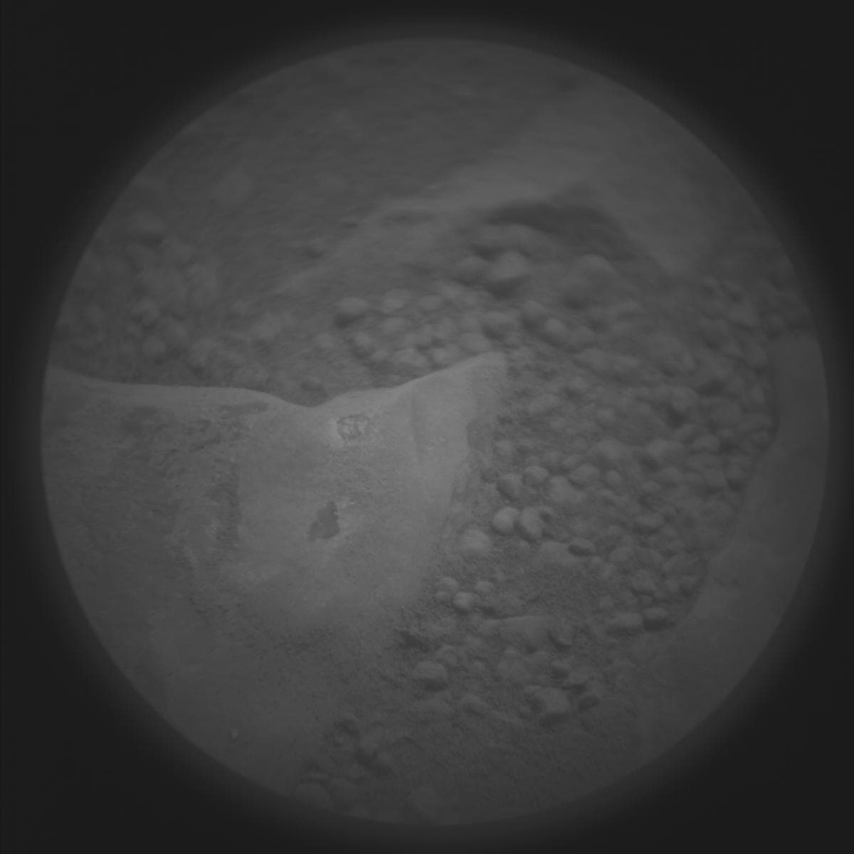 Foto de Marte da câmera SUPERCAM_RMI