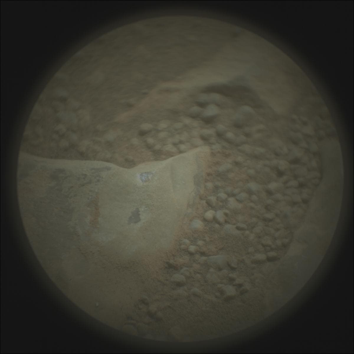 Foto de Marte da câmera SUPERCAM_RMI