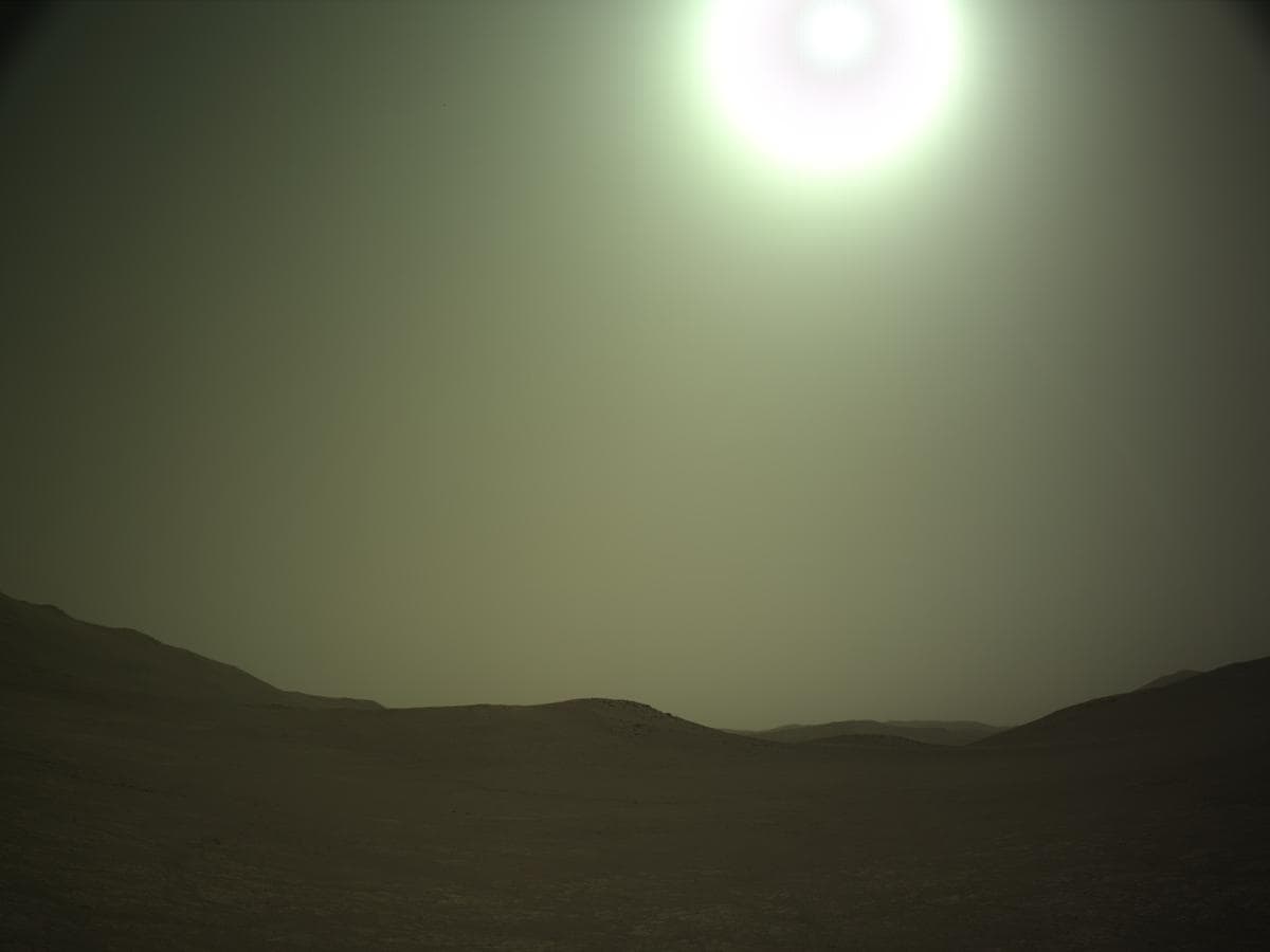 Foto de Marte da câmera NAVCAM_LEFT