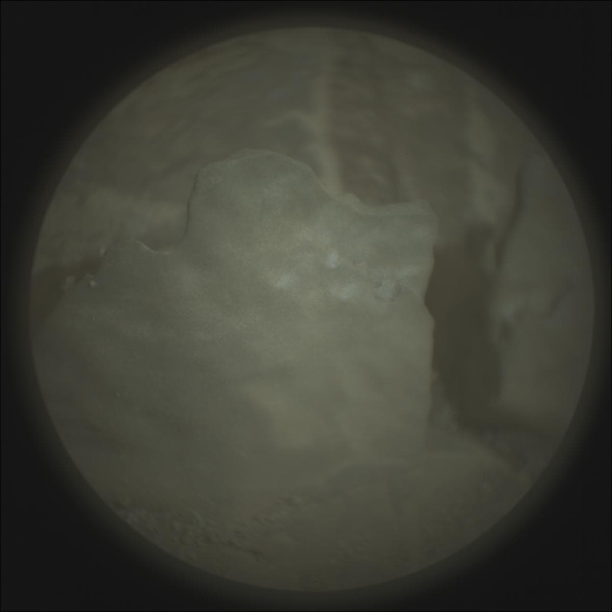 Foto de Marte da câmera SUPERCAM_RMI