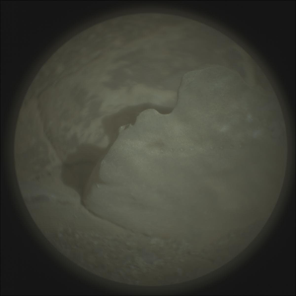 Foto de Marte da câmera SUPERCAM_RMI