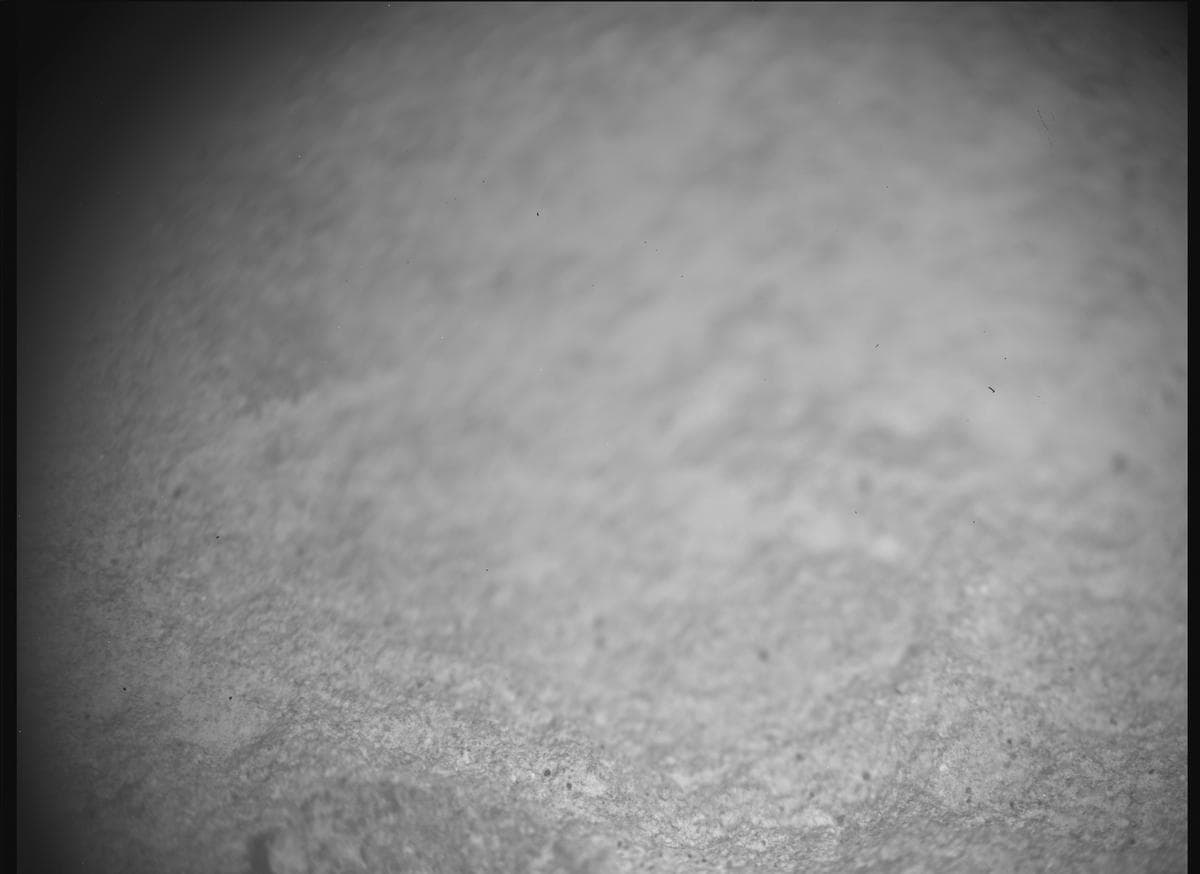 Foto de Marte da câmera SHERLOC_ACI