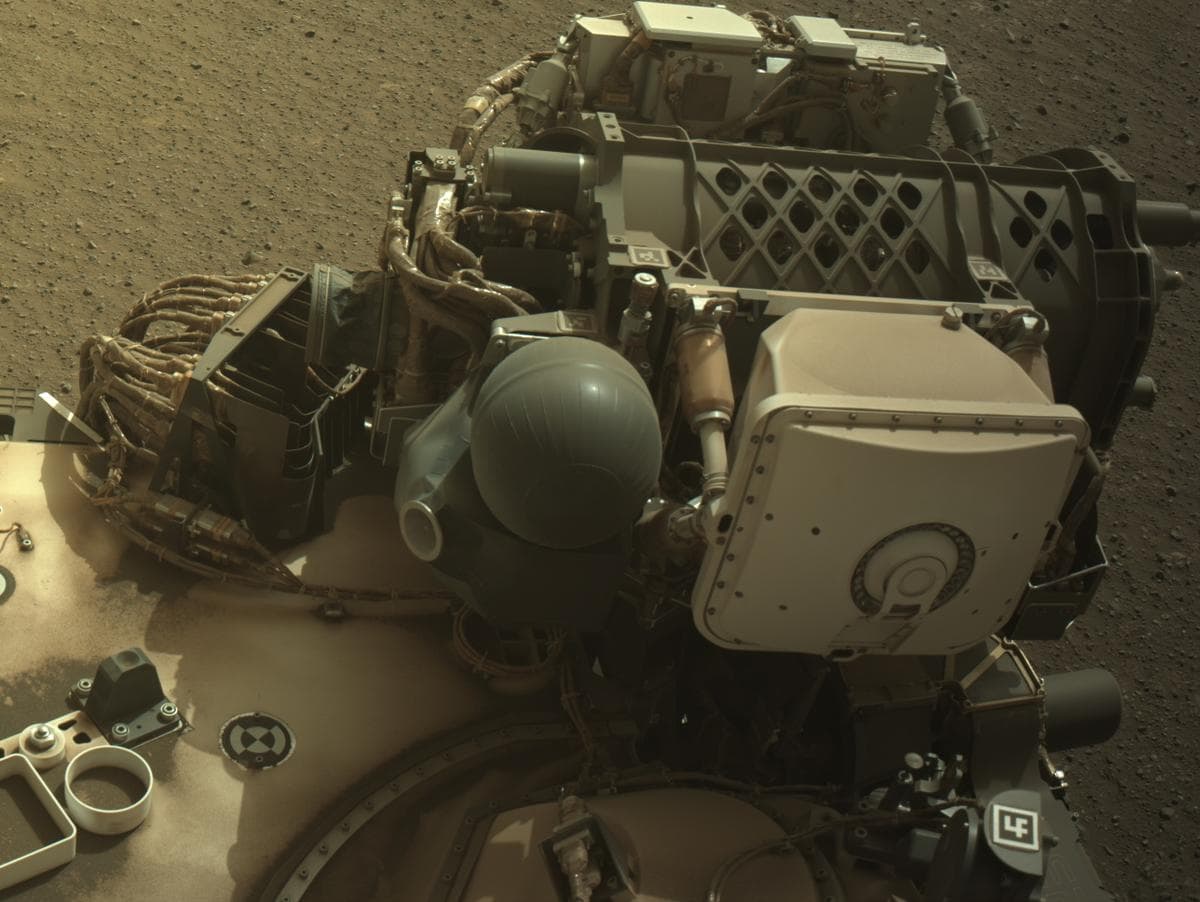 Foto de Marte da câmera NAVCAM_LEFT