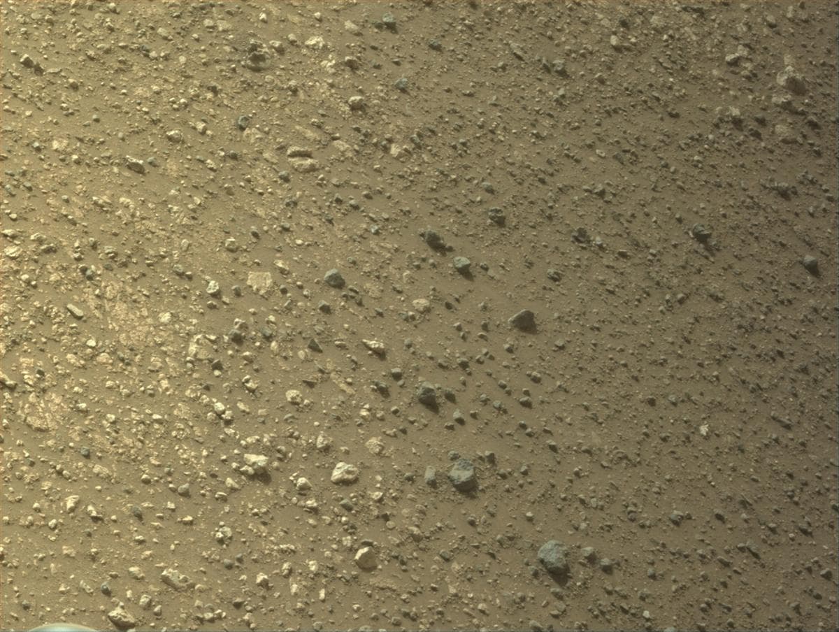 Foto de Marte da câmera NAVCAM_LEFT