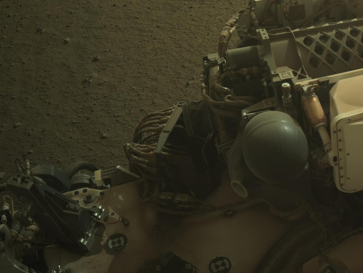 Foto de Marte da câmera NAVCAM_LEFT