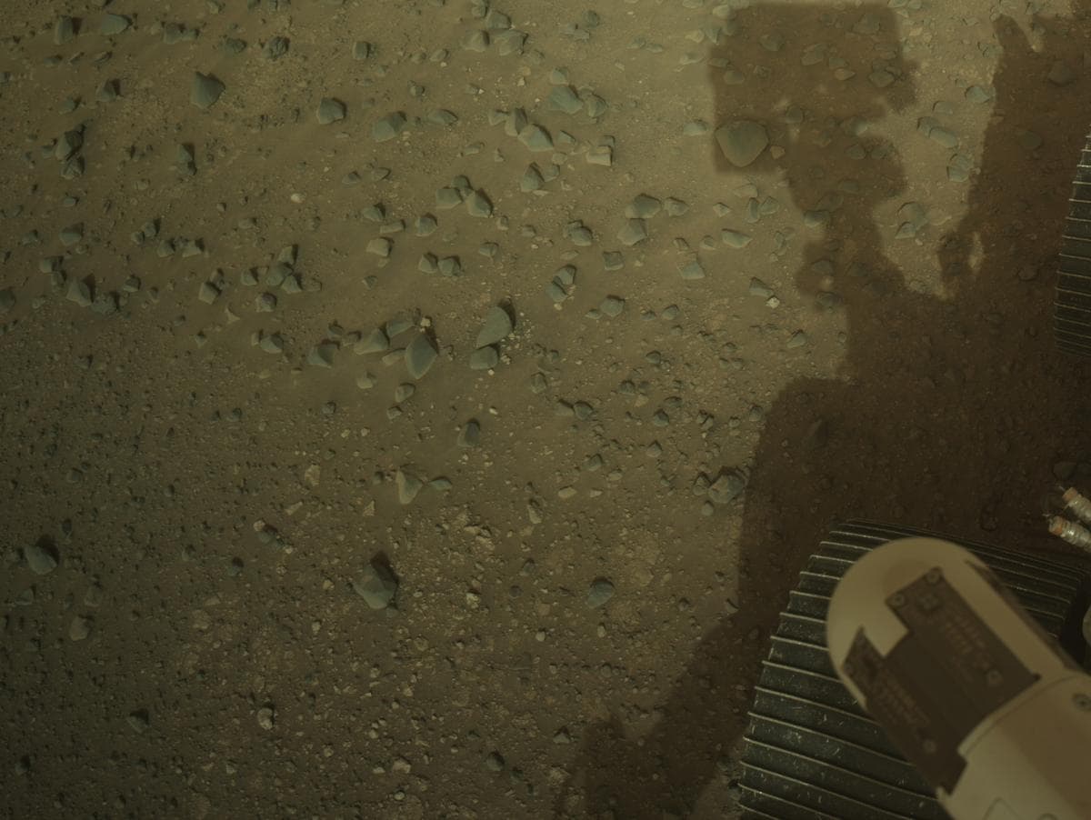 Foto de Marte da câmera NAVCAM_LEFT