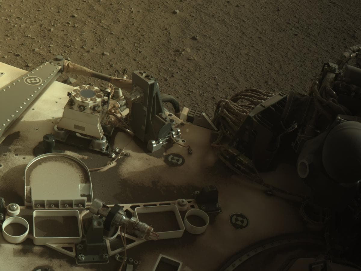 Foto de Marte da câmera NAVCAM_LEFT