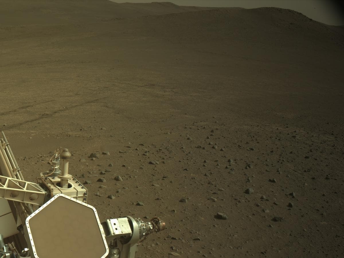 Foto de Marte da câmera NAVCAM_RIGHT