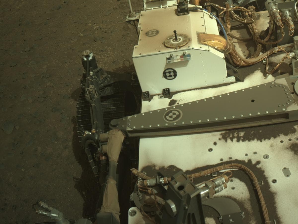 Foto de Marte da câmera NAVCAM_RIGHT