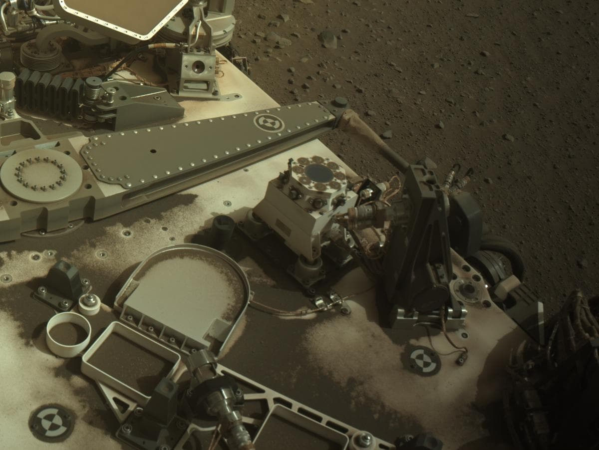 Foto de Marte da câmera NAVCAM_RIGHT