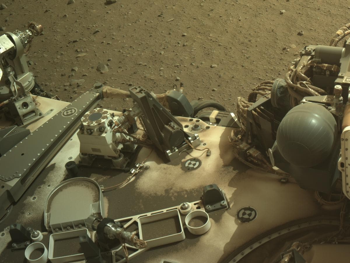 Foto de Marte da câmera NAVCAM_RIGHT