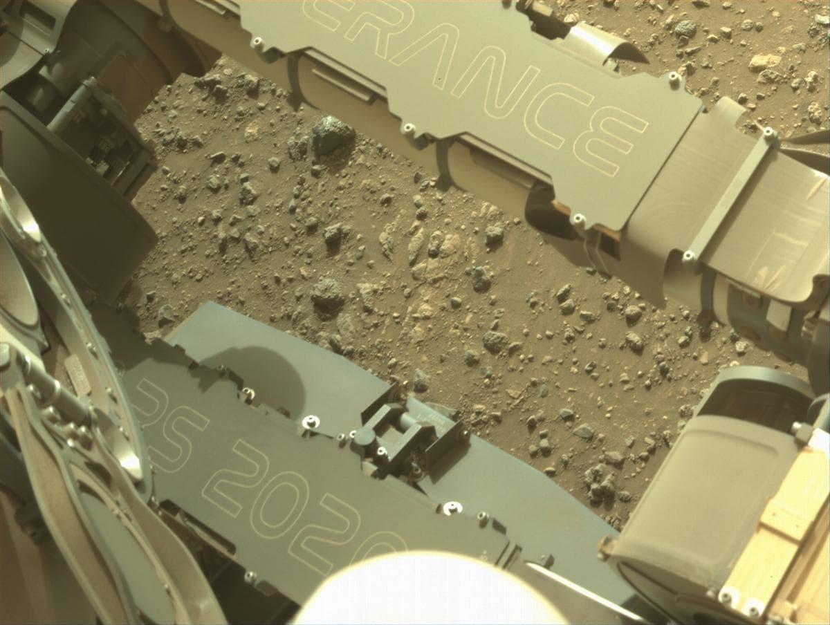 Foto de Marte da câmera NAVCAM_RIGHT