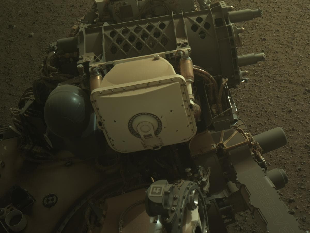 Foto de Marte da câmera NAVCAM_RIGHT