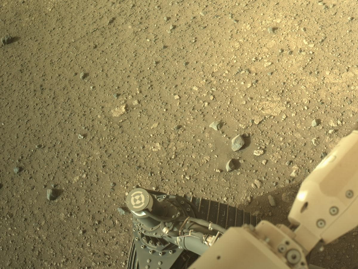 Foto de Marte da câmera NAVCAM_RIGHT