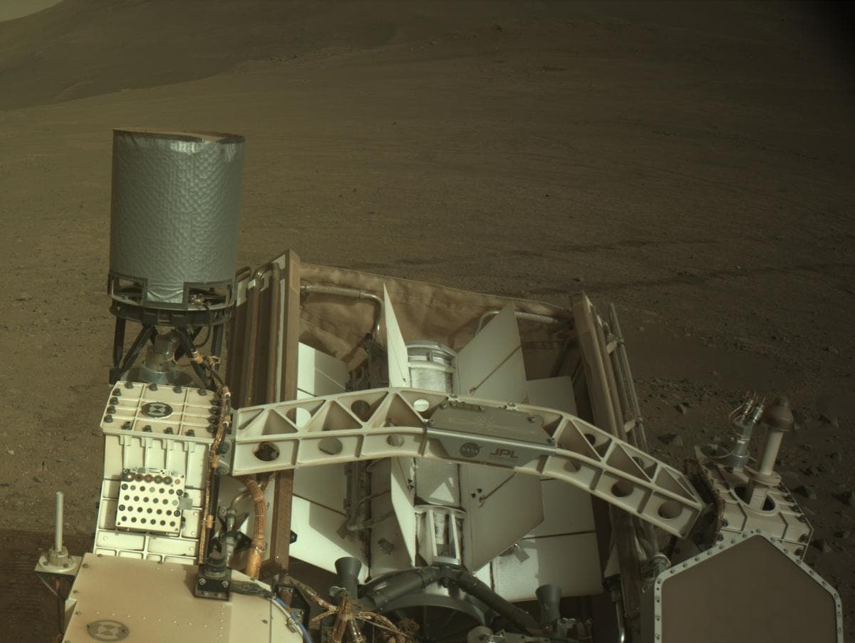 Foto de Marte da câmera NAVCAM_RIGHT