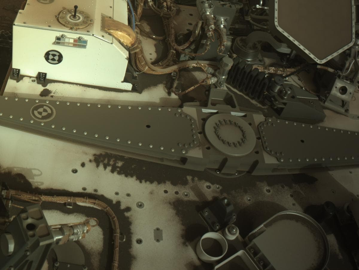 Foto de Marte da câmera NAVCAM_RIGHT