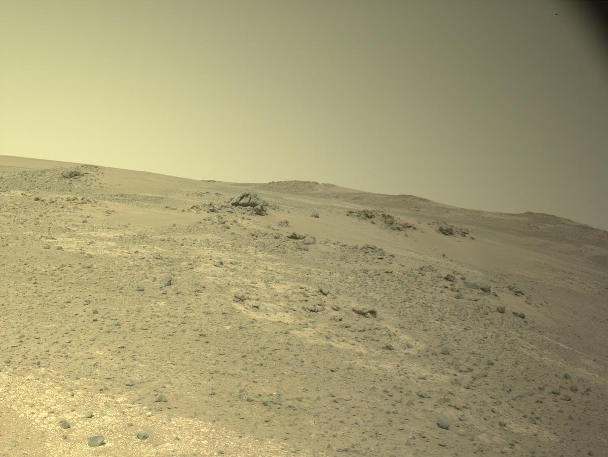 Foto de Marte da câmera NAVCAM_RIGHT