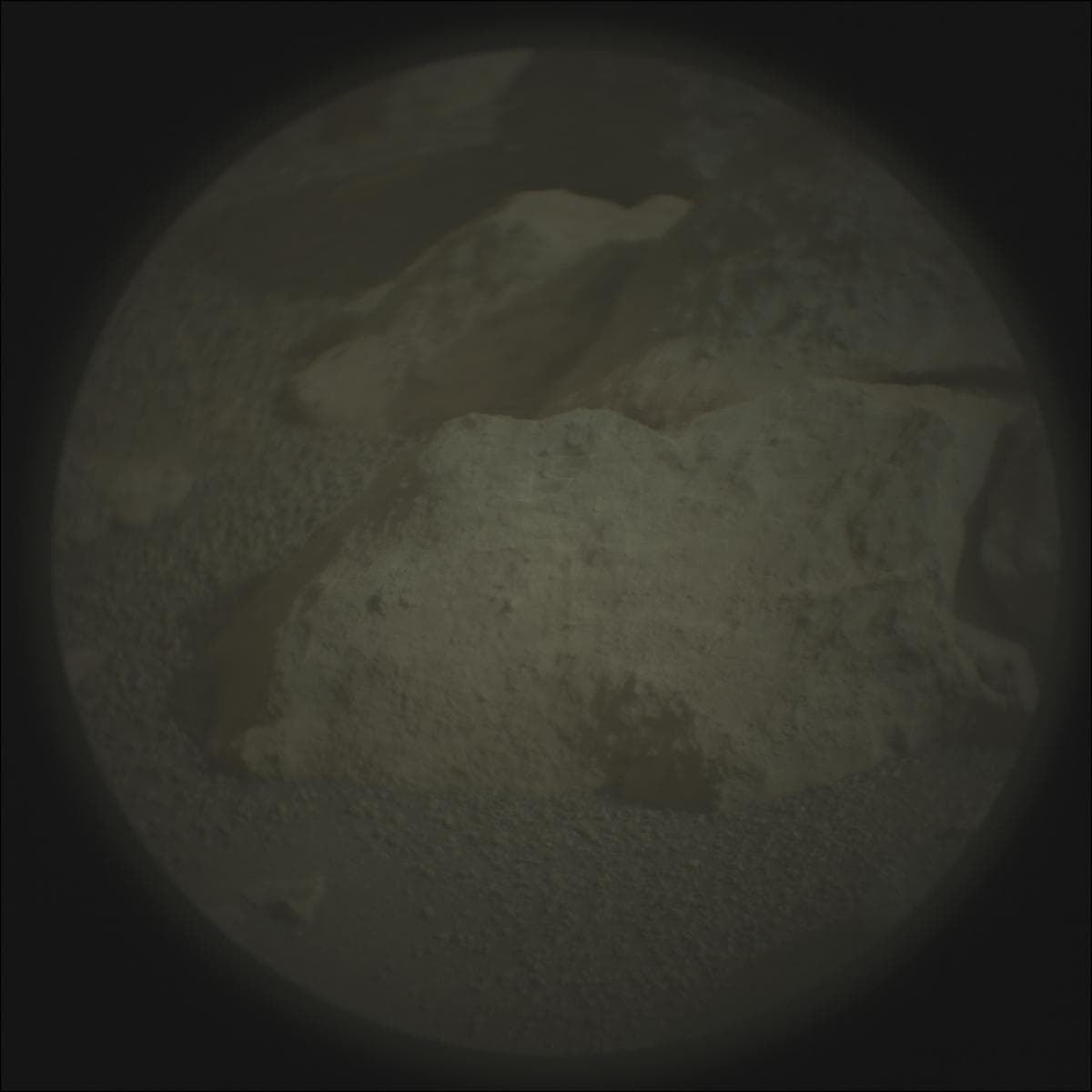 Foto de Marte da câmera SUPERCAM_RMI