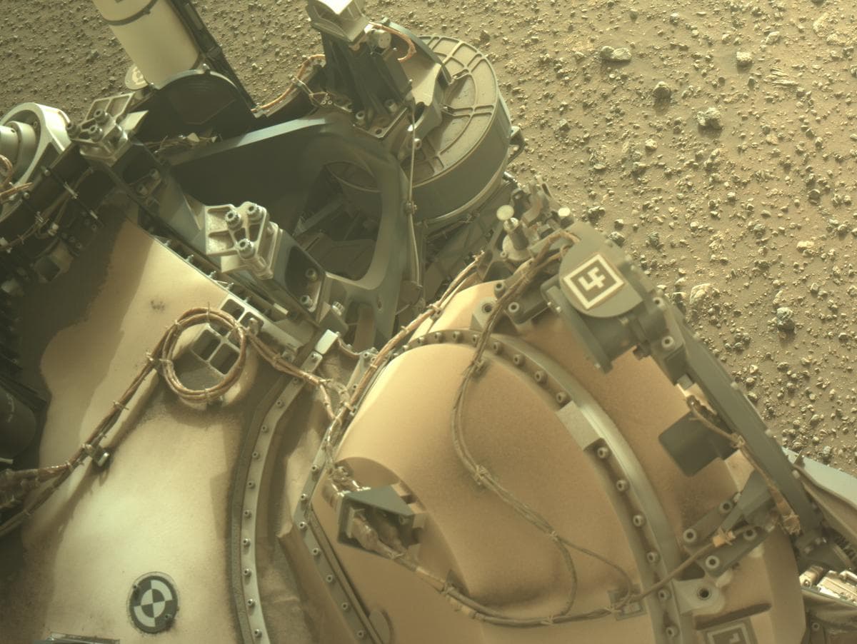 Foto de Marte da câmera NAVCAM_LEFT