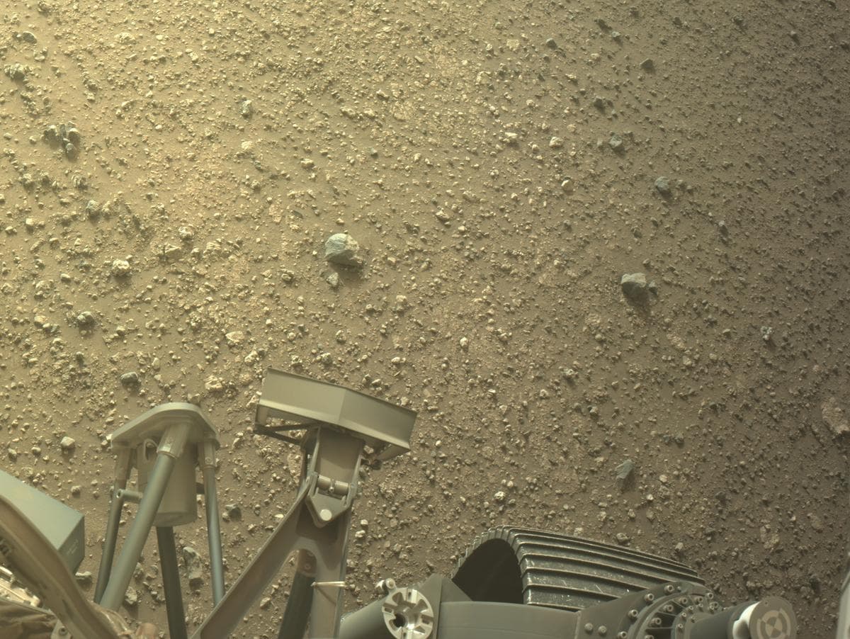 Foto de Marte da câmera NAVCAM_LEFT
