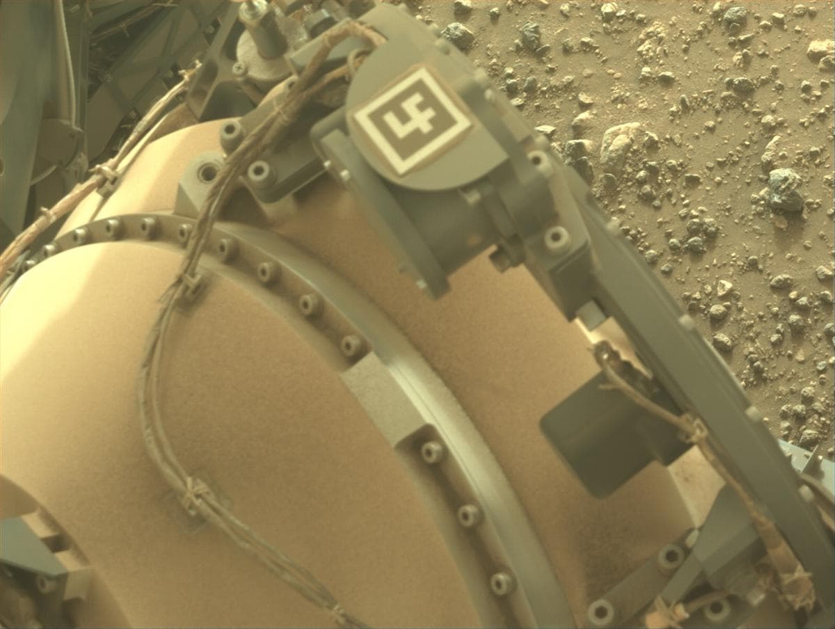 Foto de Marte da câmera NAVCAM_LEFT