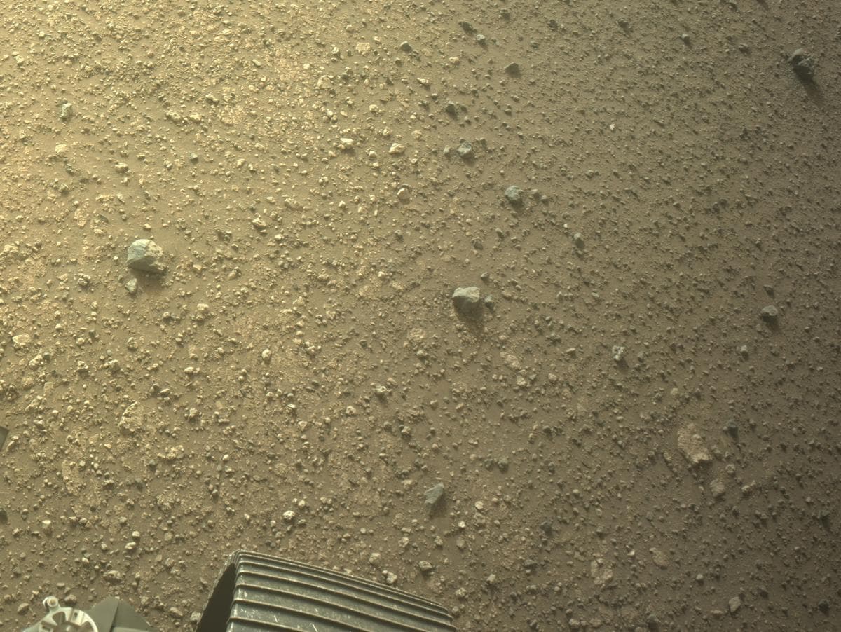 Foto de Marte da câmera NAVCAM_RIGHT