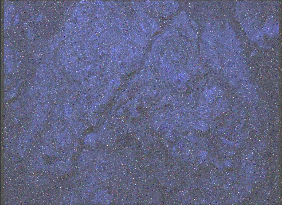 Foto de Marte da câmera SHERLOC_WATSON