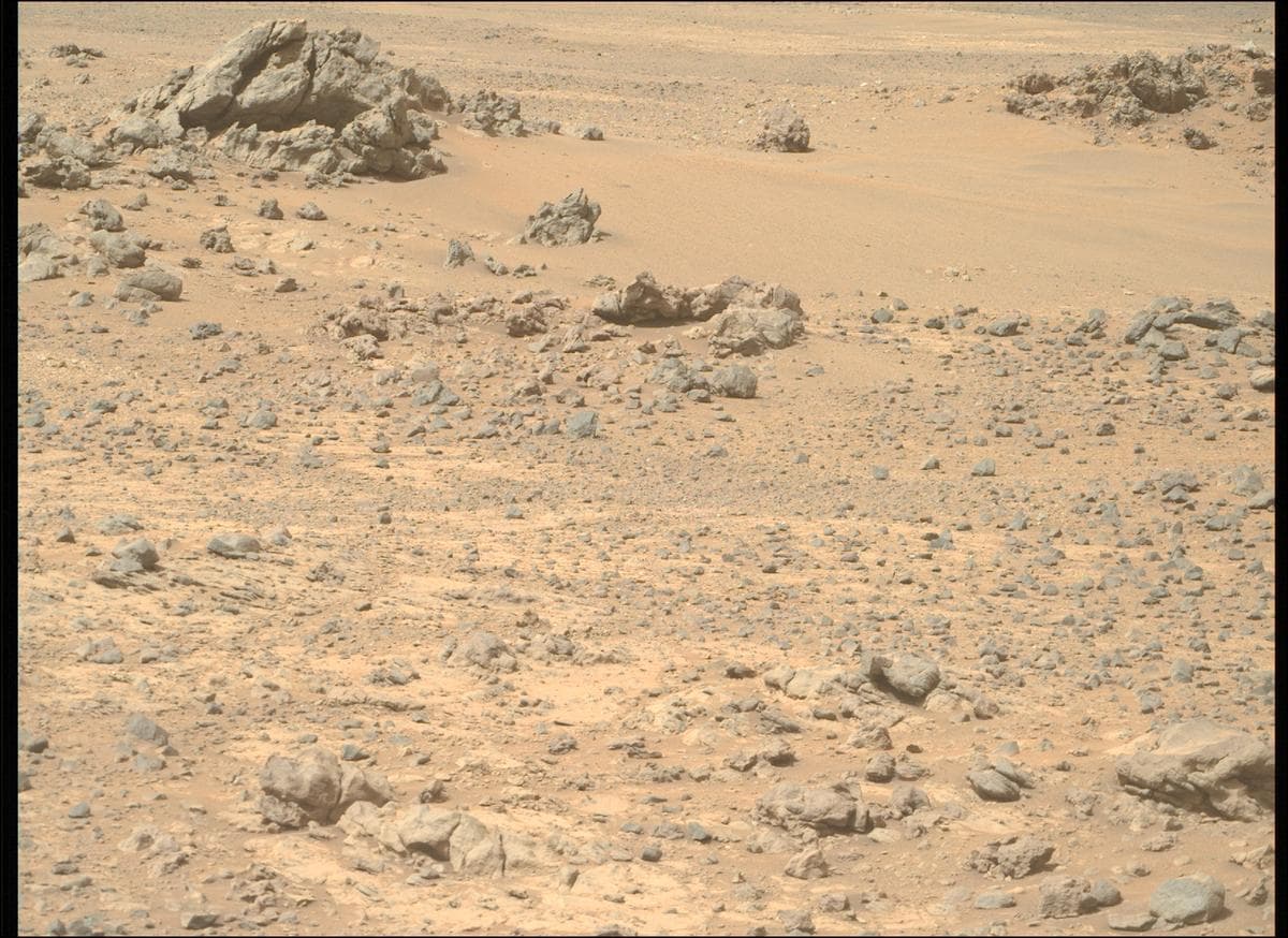 Foto de Marte da câmera MCZ_RIGHT