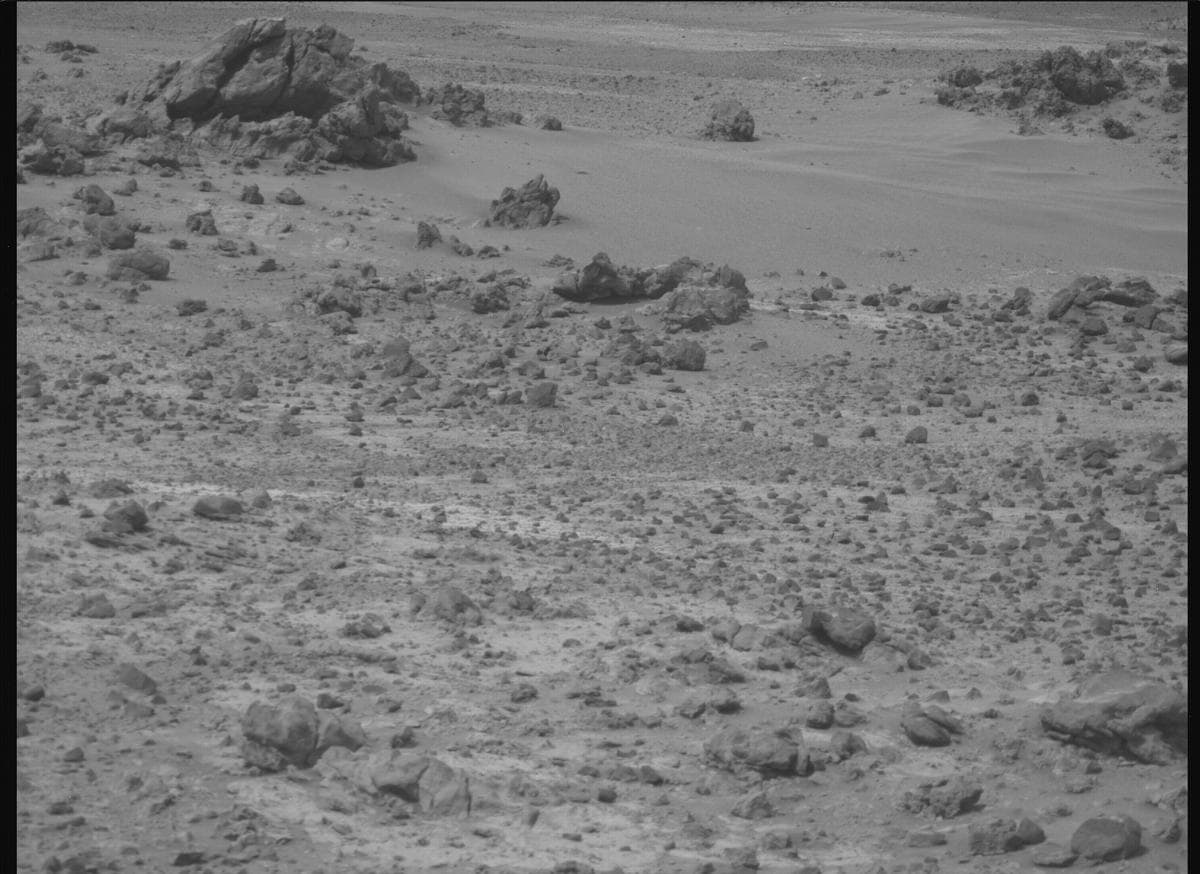 Foto de Marte da câmera MCZ_RIGHT