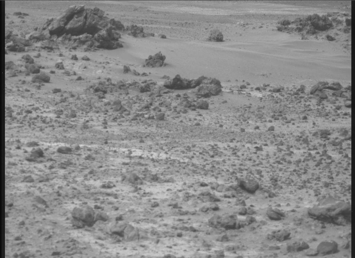 Foto de Marte da câmera MCZ_RIGHT