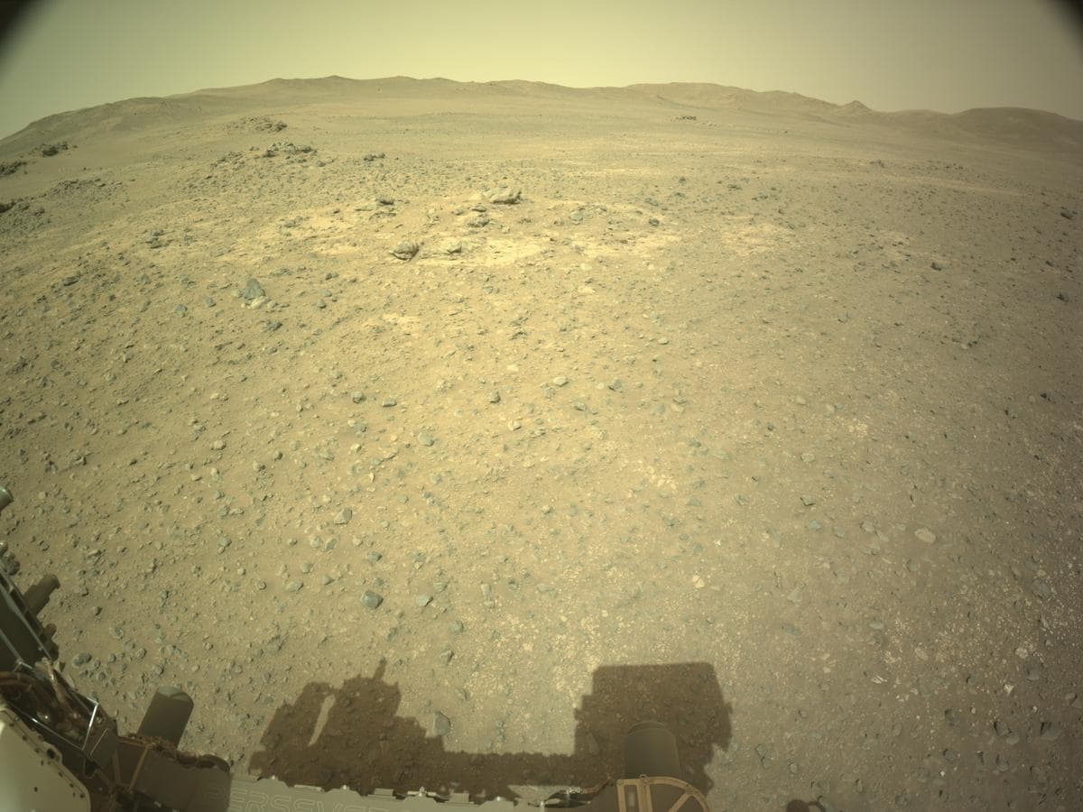 Foto de Marte da câmera NAVCAM_LEFT