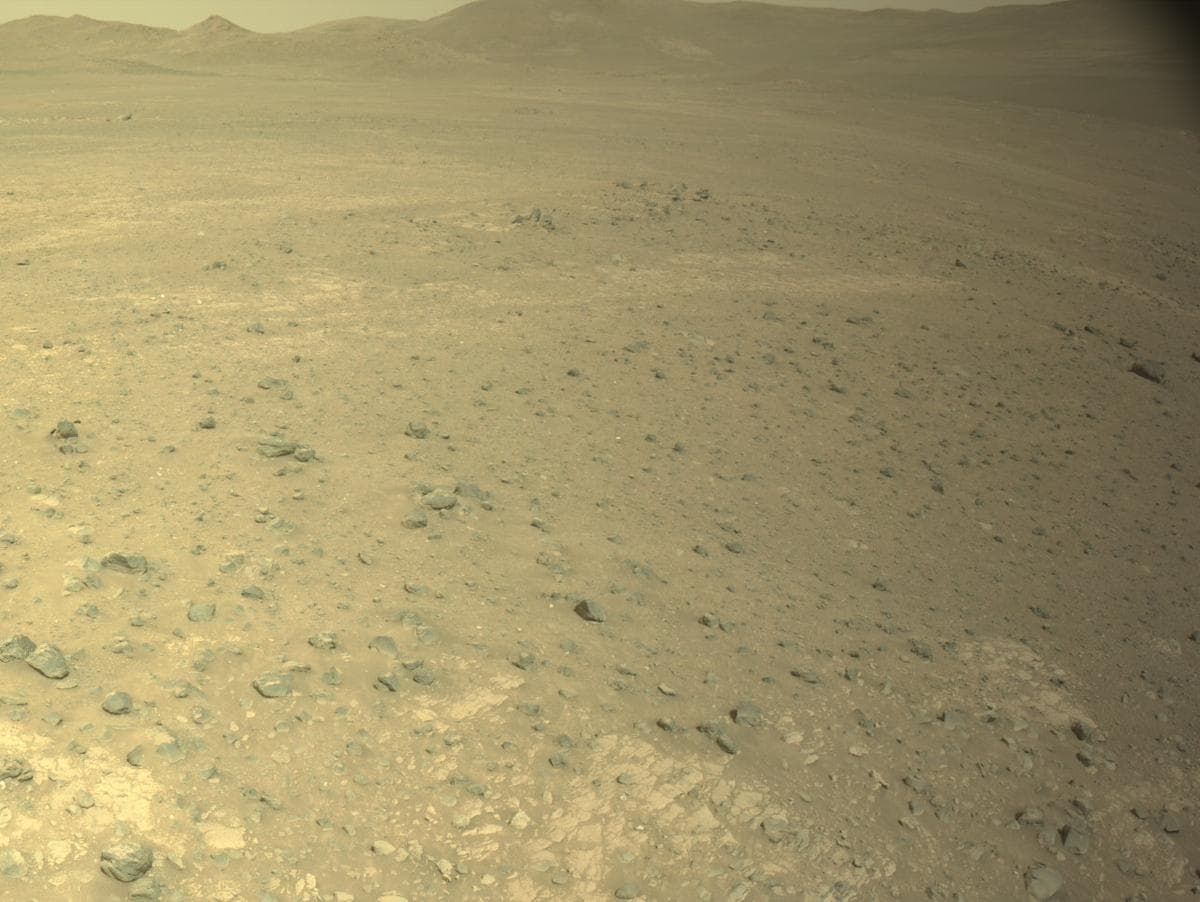 Foto de Marte da câmera NAVCAM_LEFT