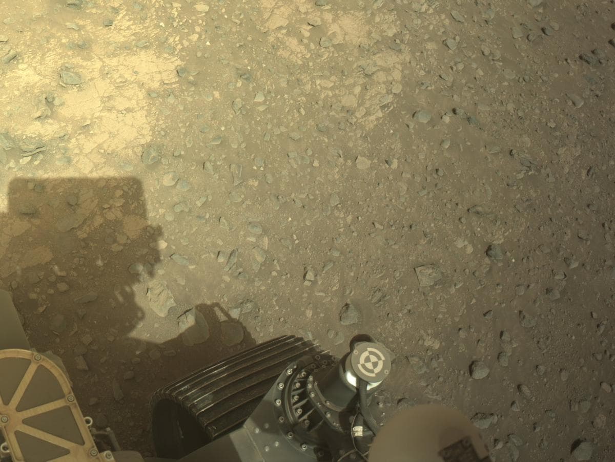 Foto de Marte da câmera NAVCAM_LEFT