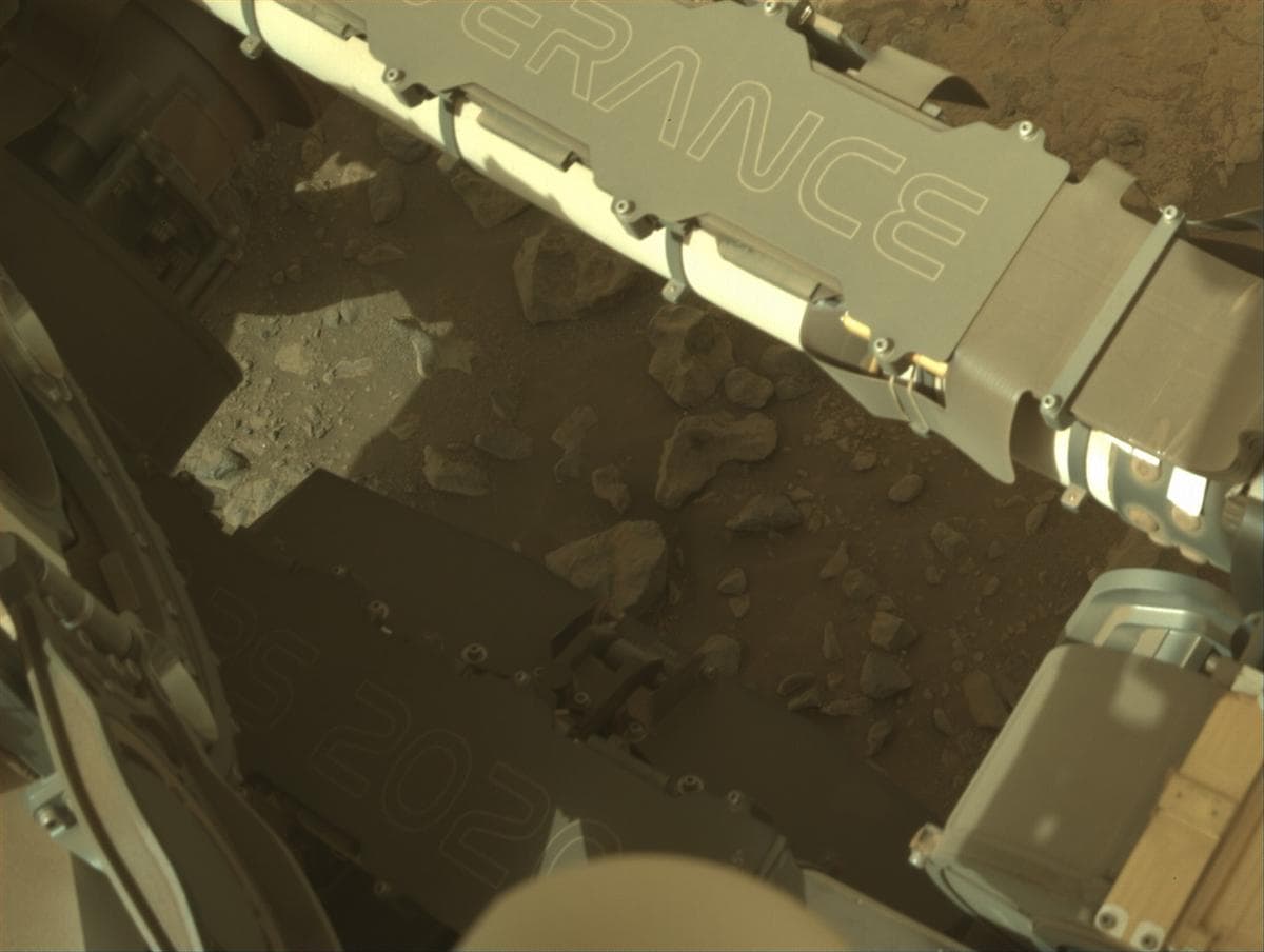 Foto de Marte da câmera NAVCAM_RIGHT