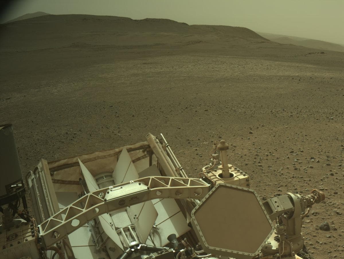 Foto de Marte da câmera NAVCAM_RIGHT