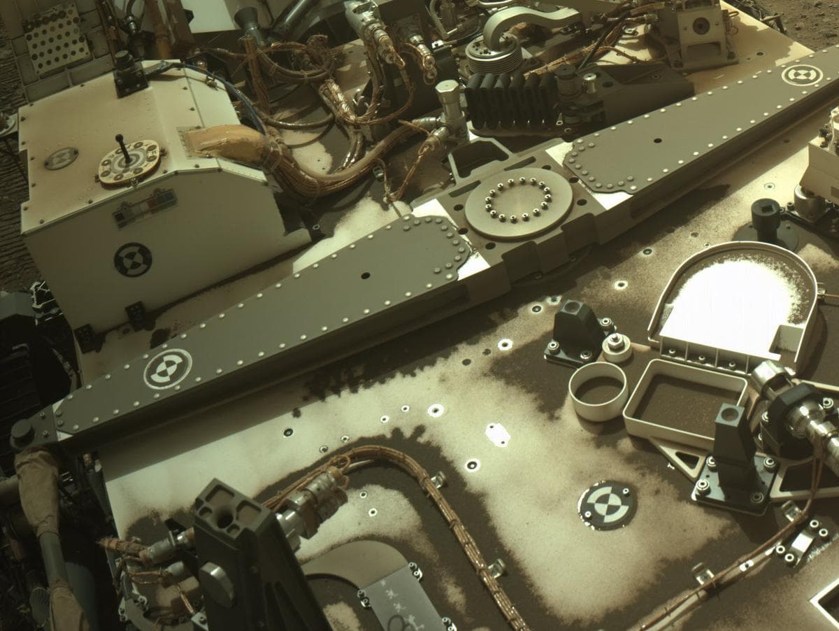 Foto de Marte da câmera NAVCAM_RIGHT