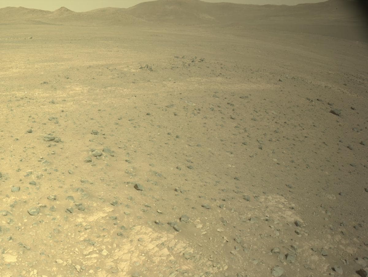 Foto de Marte da câmera NAVCAM_RIGHT