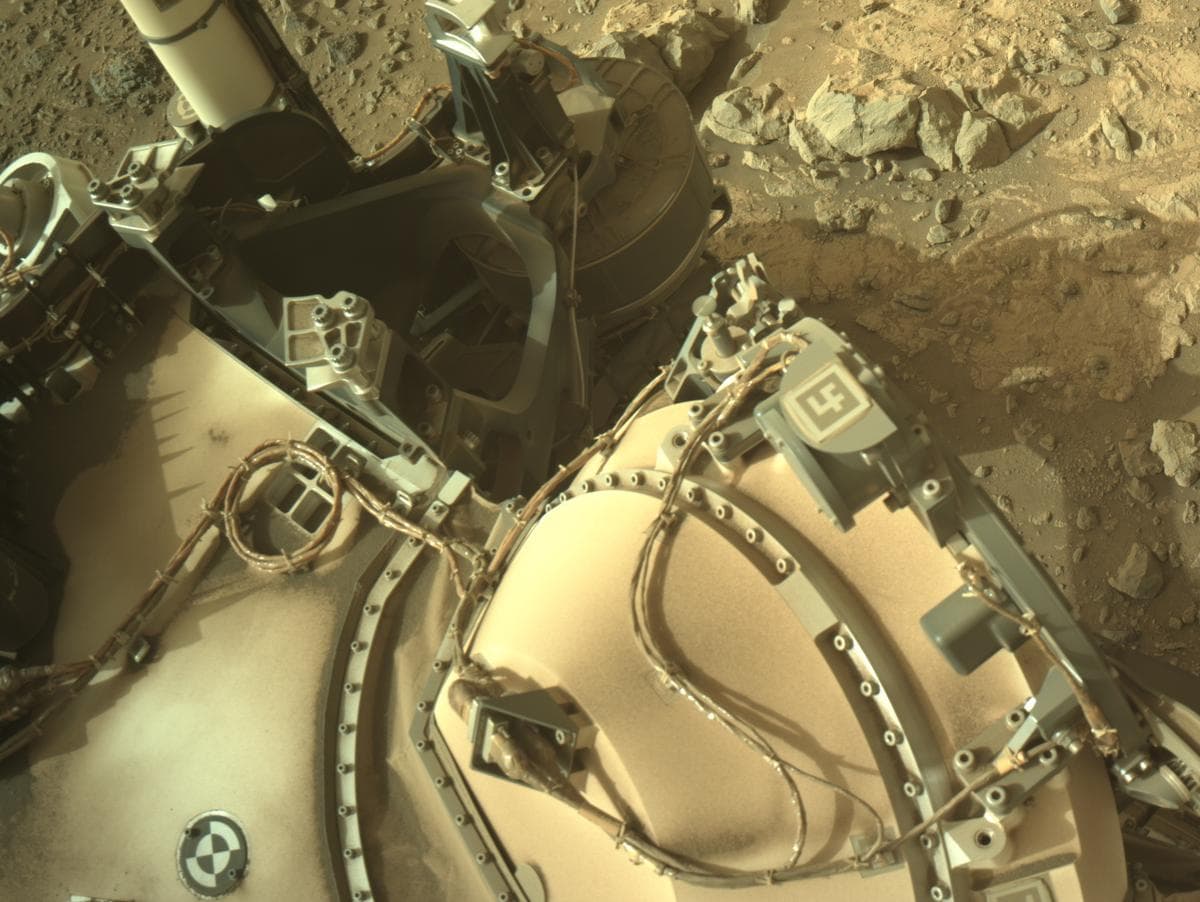 Foto de Marte da câmera NAVCAM_LEFT
