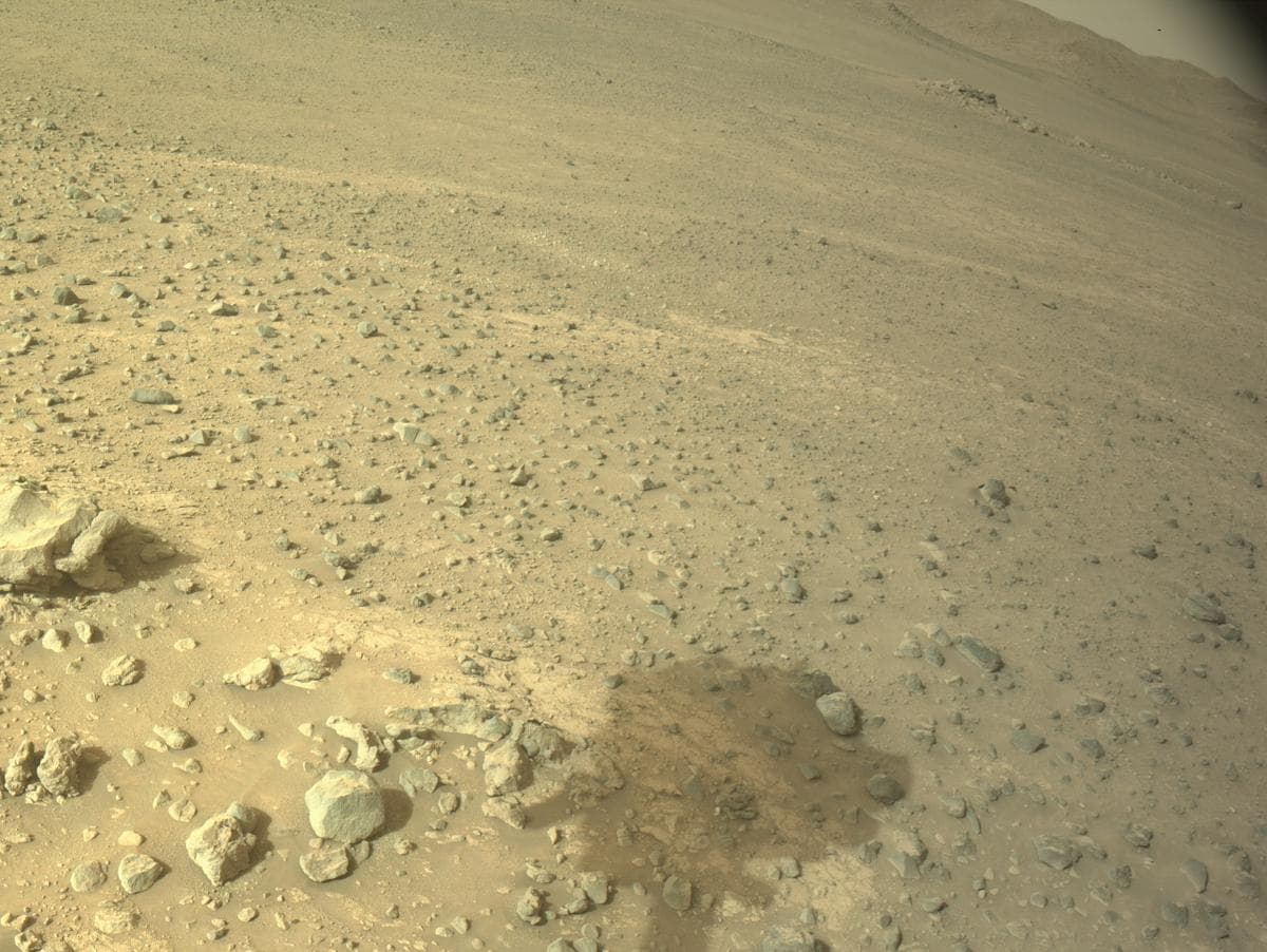 Foto de Marte da câmera NAVCAM_RIGHT